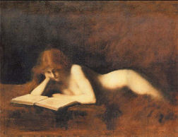 Naked Girl Reading